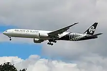 ニュージーランド航空のボーイング777-300ER
