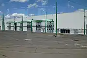 フラノウォ車庫(2014年撮影)