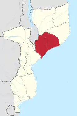 ザンベジア州の位置