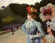 「プロムナード」 (c.1890)