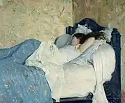 「眠る女」(1878)