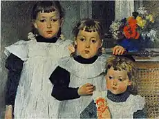 “Portret Dzieci” ポルトレット・ジエチ (子供の肖像) 1908年