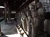 金堂から移された五百羅漢