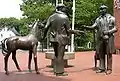 馬匹生産の伝統を伝える馬商人の泉