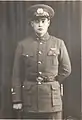 軍常服の少尉(張光明、1935年)
