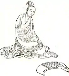 張良像(晩笑堂竹荘画伝)