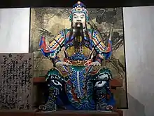 成都武侯祠の張翼塑像