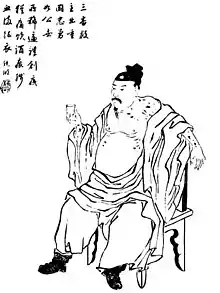 清代の書物に描かれた周泰