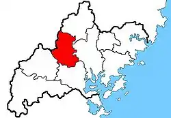 周寧県の位置