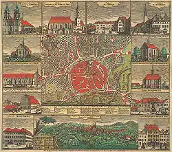 1744年頃のツィッタウ