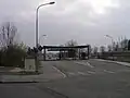 ポーランドとの国境と旧検問所