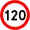 最高時速120km/h