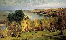 『黄金色の秋(ロシア語版)』、1893年
