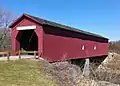 ミネソタ州ZumbrotaのZumbrota Covered Bridge