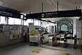北口改札（2021年2月）