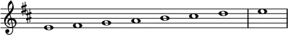 \relative c' {
\new Staff \with { \remove "Time_signature_engraver" }
{ \key b \minor \time 1/1 \cadenzaOn e1 fis g a b cis d \bar "|" e \bar"|"}
}