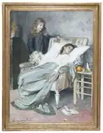 治ってゆく病人、 1884.