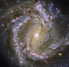 ヨーロッパ南天天文台(ESO)の超大型望遠鏡VLTが撮影したM61