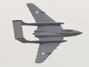 2009年の航空ショーで飛行するシービクセンFAW.2