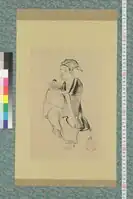 英一蜂「三番叟図」